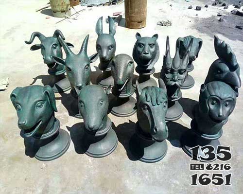 十二生肖雕塑厂图片