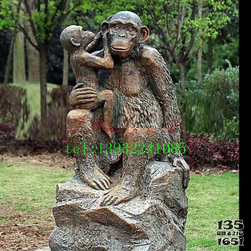 铜雕雕塑十二生肖猴子摆件户外雕塑摆件图片