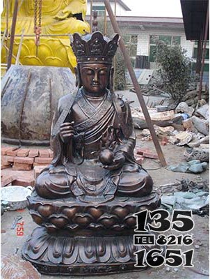 地藏菩萨铜像图片