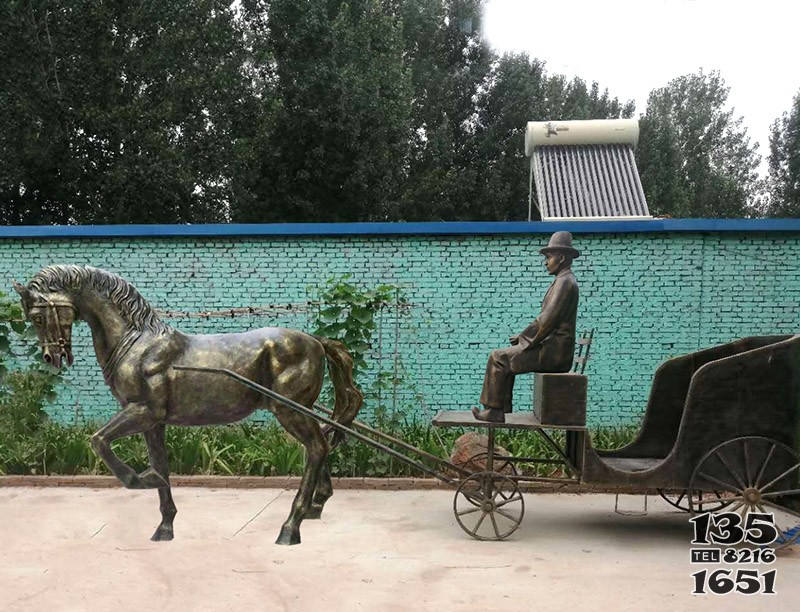 马铸铜雕塑仿真动物飞马模型广场商场大型装饰摆件图片