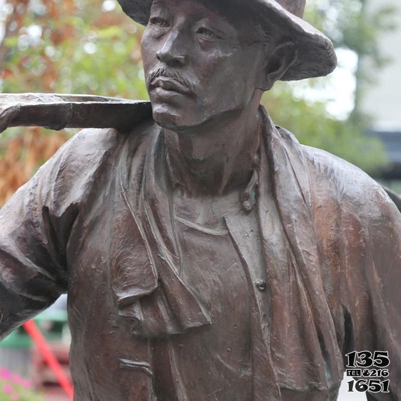 古镇步行街生意人物铜雕雕塑摆件厂家图片