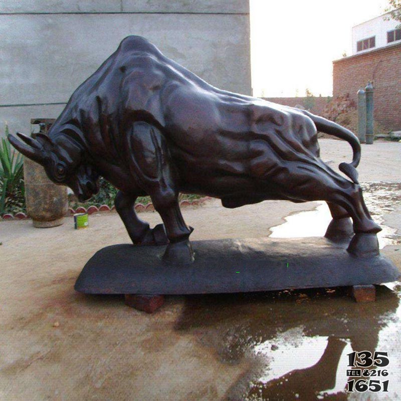 城市雕塑园林景观动物牛铸铜雕塑厂家图片