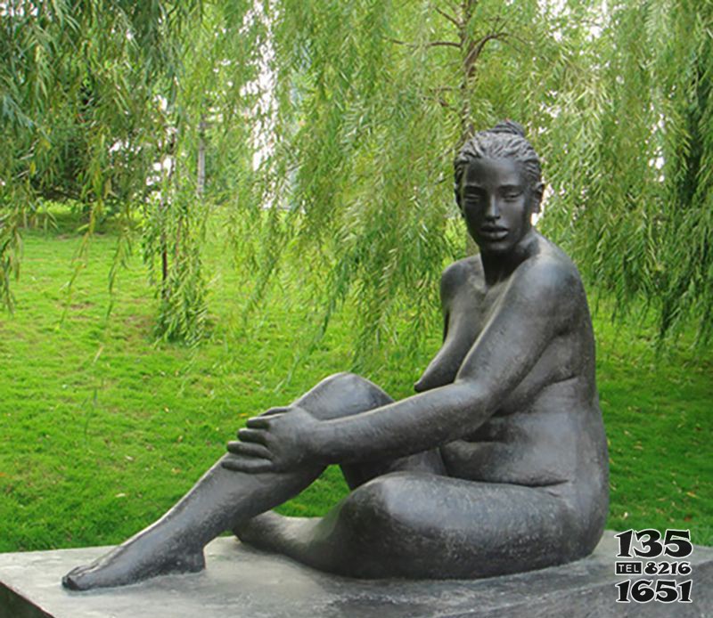 公园抽象人物铜雕图片