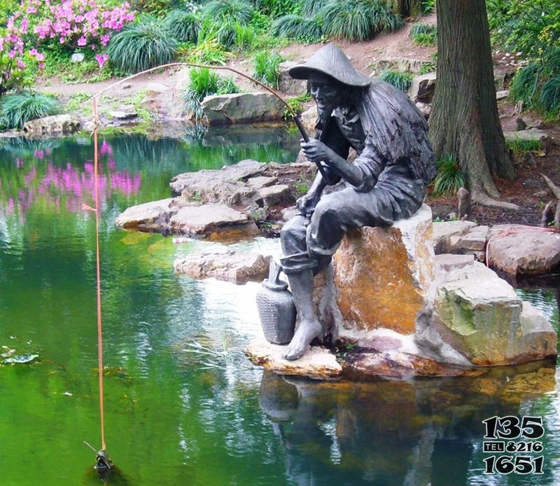 姜太公铜雕图片